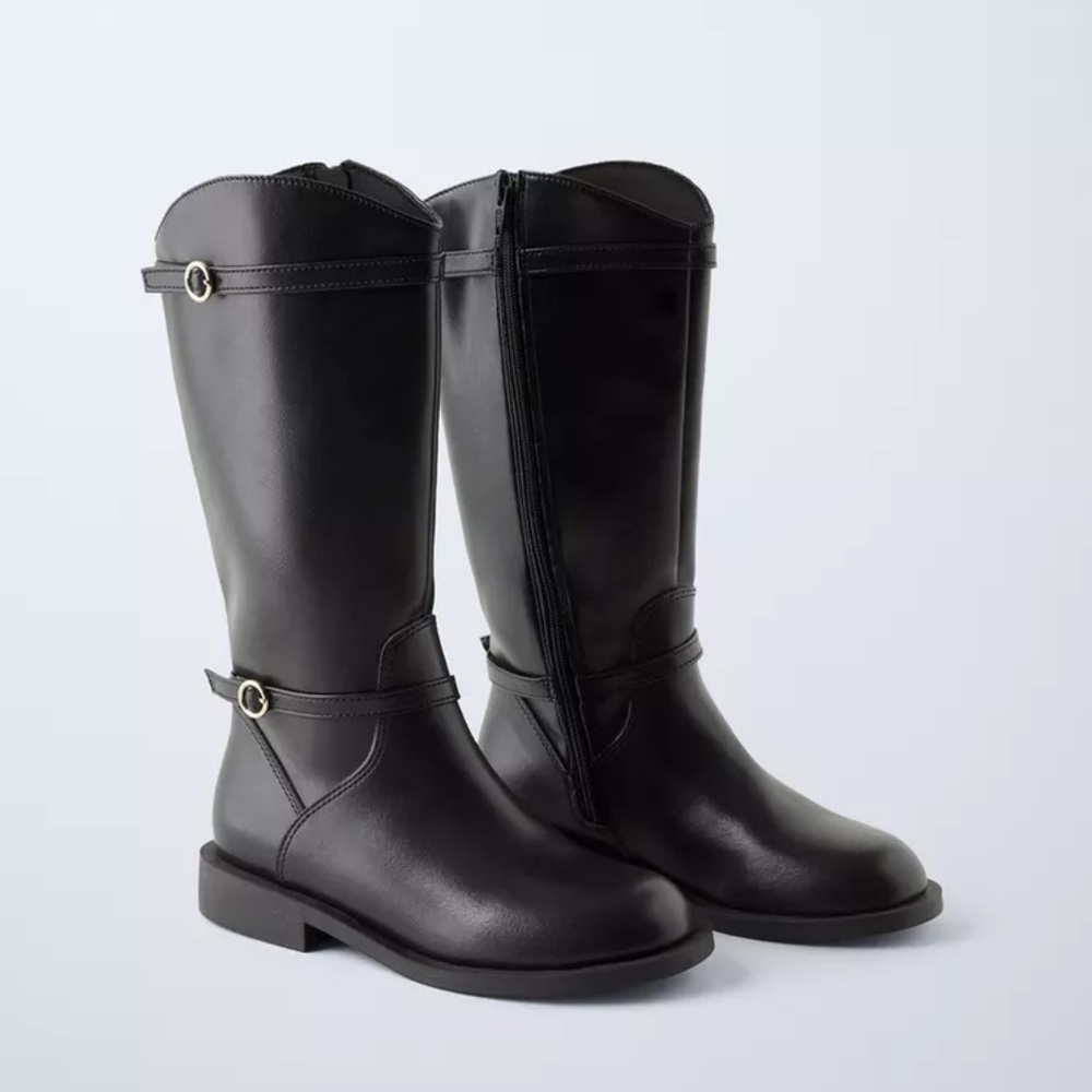 NWT Zara Boots| Zara Black SOFT KNEE HIGH BOOTS (EU 38/ US 7.5)